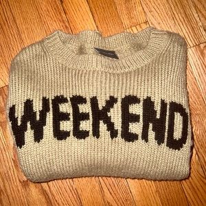 Wooden Ships “Weekend!” Sweater